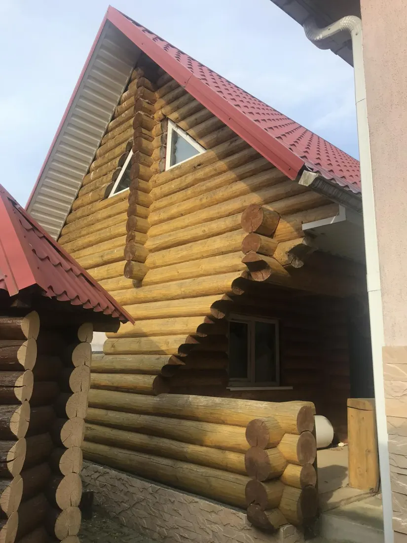 Дом до отделки