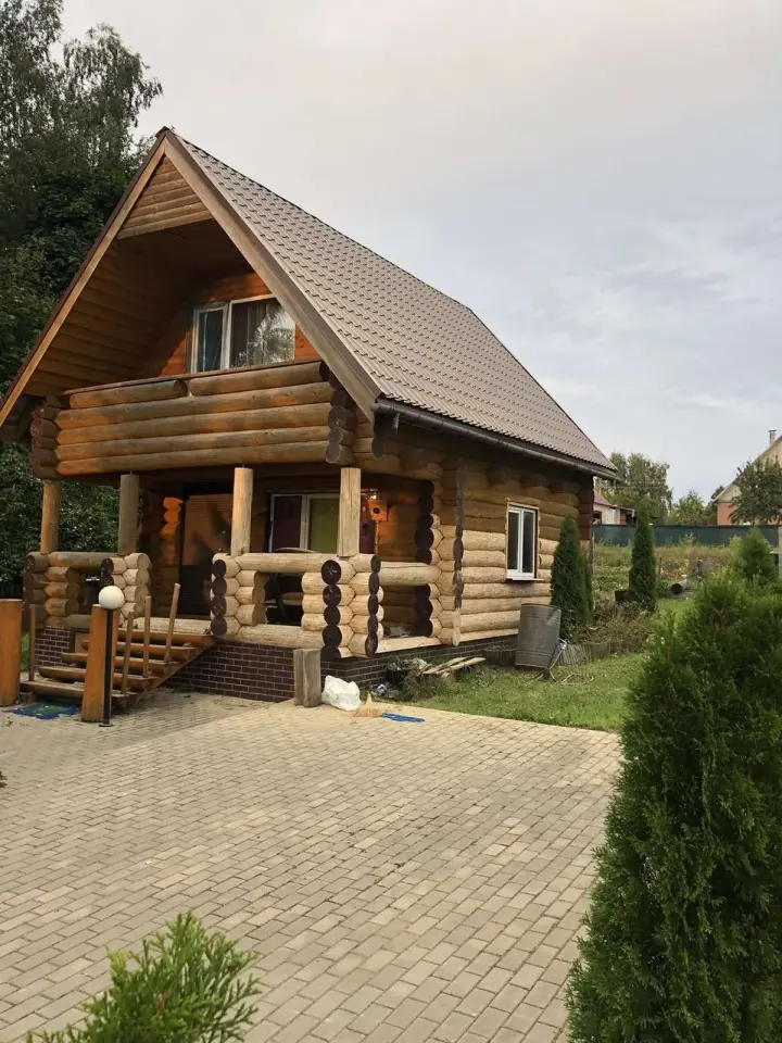 Дом до отделки