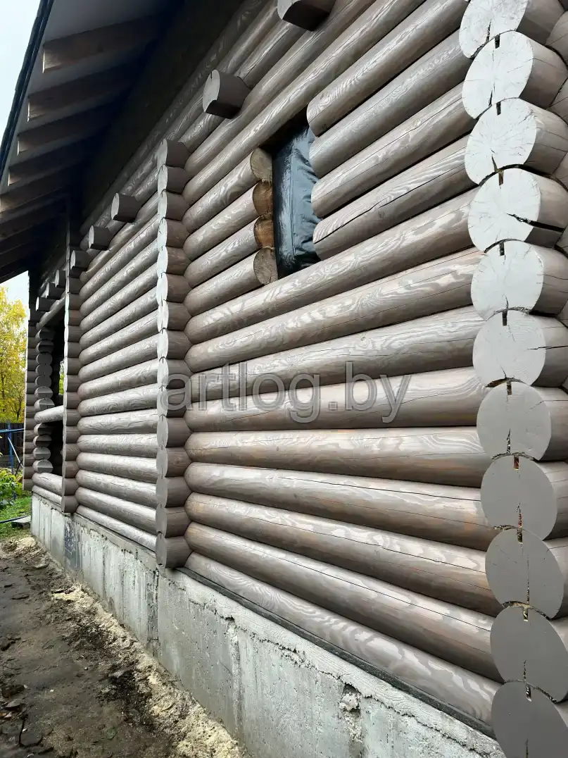 Отделка сруба