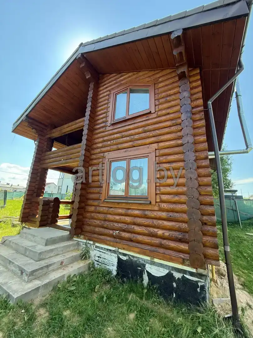 Фасад сруба