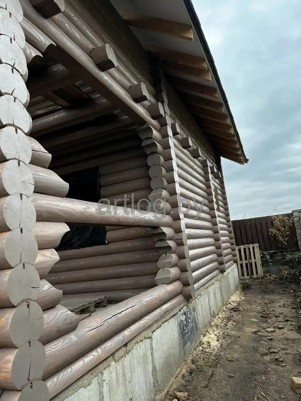 Угол сруба