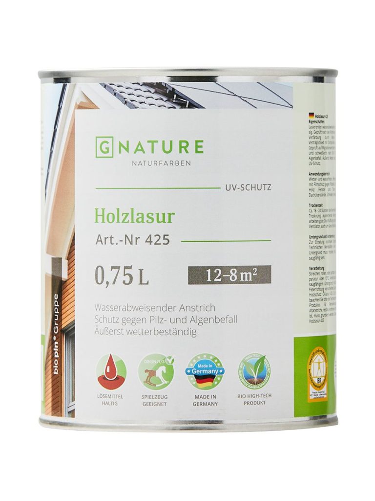 Защитное масло-лазурь Biopin Holzschutz Öl-Lasur 425