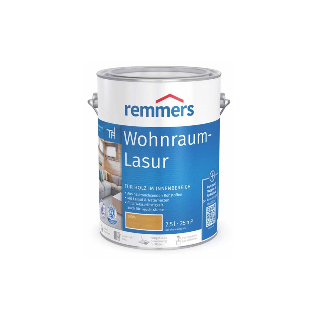 Лазурь для внутренних работ Remmers Wohnraum-Lasur